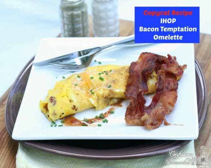 IHOP Bacon Temptation Omelette Copycat Recipe