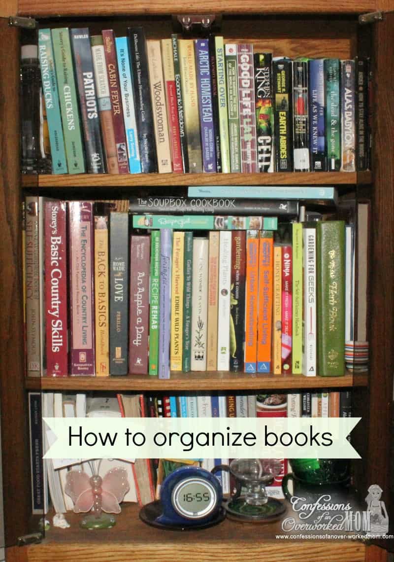 How to Organize Books