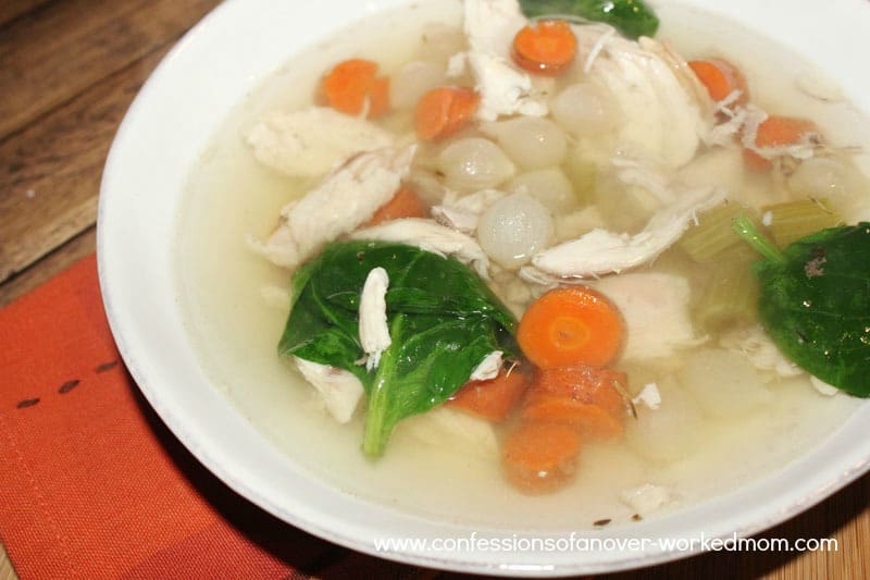 Paleo Chicken Soup Recipe Slow Cooker #NetflixKids