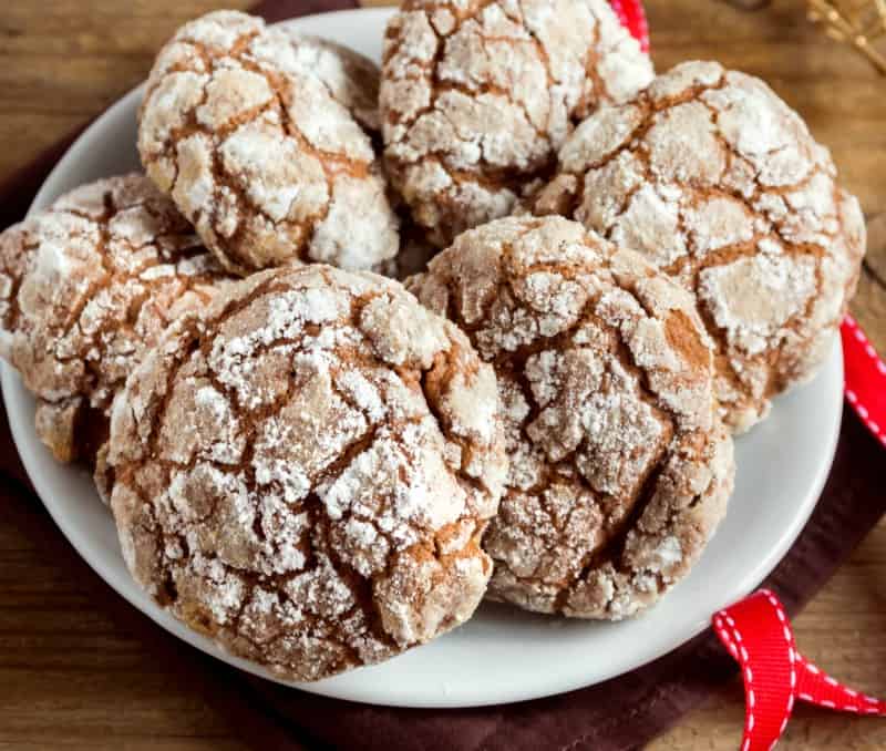 Chocolate Crinkle Top Cookies Recipe for Christmas
