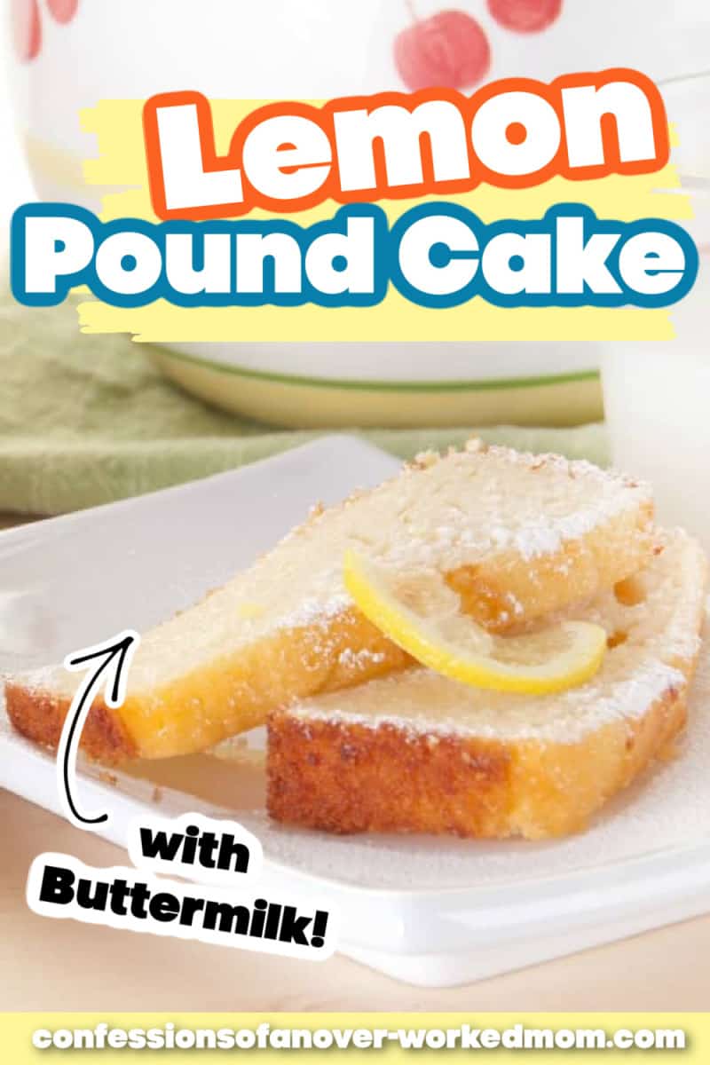 You are going to love this buttermilk lemon pound cake! Pound cake is one of my all-time favorite desserts. Get my recipe here.