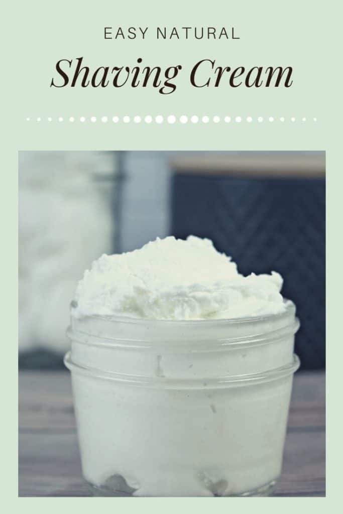 Make Your Own Shaving Cream | Confessions of an Overworked Mom