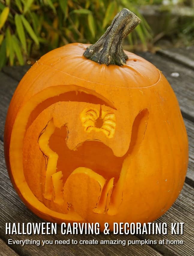 Make Your Own Halloween Pumpkin Carving Decorating Kit