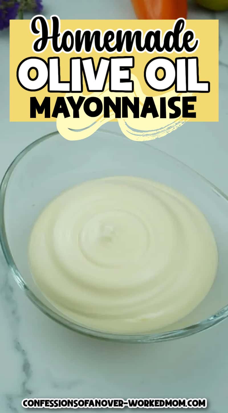 This mayonnaise olive oil recipe is both simple and delicious. Making and preserving homemade mayonnaise couldn't be easier. Try my recipe today.