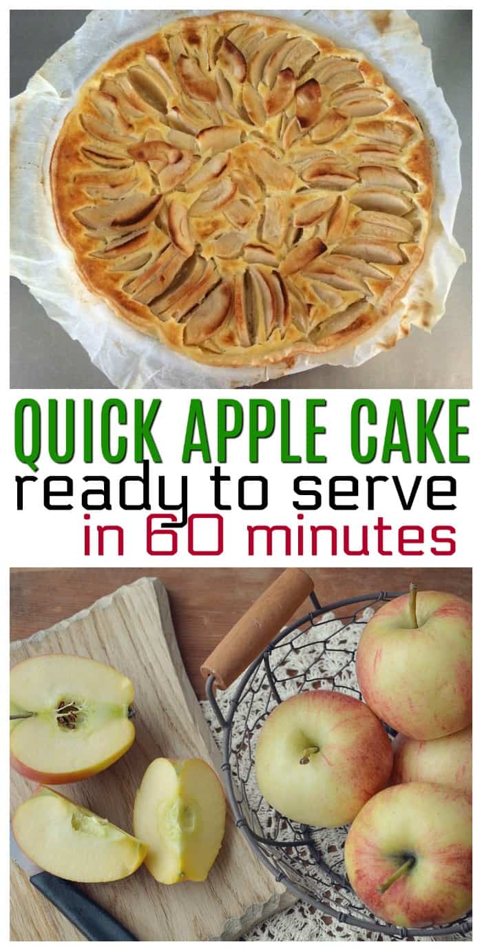 Quick Apple Cake Recipe for Unexpected Company