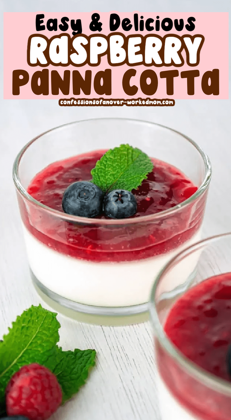 Make-ahead desserts like this Raspberry Panna Cotta Dessert recipe are an absolute must-have in the summer. Try my recipe today.