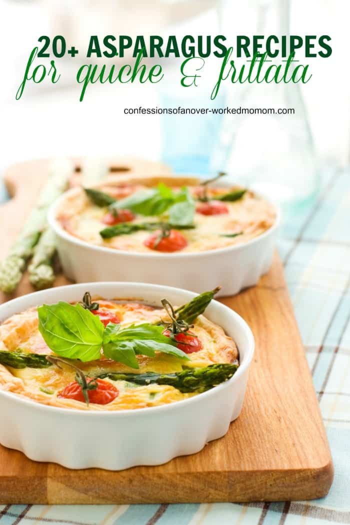 A lot of people really enjoy asparagus, but they don't know how to cook it. Thankfully, there are many different ways you can make an asparagus frittata.
