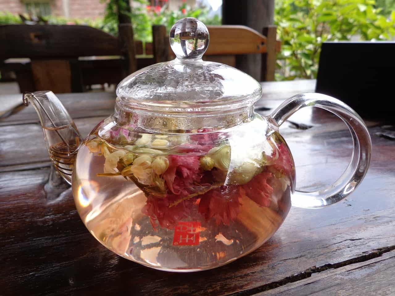 Blooming Teapot Gift Set