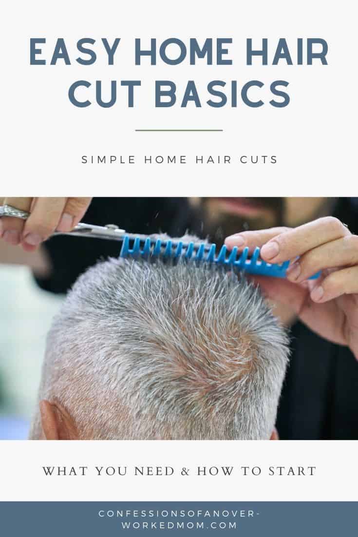 Hair Cutting Basics to Cut Your Family's Hair at Home