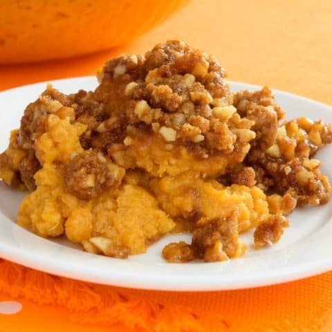 Praline Yams with Sugary Sam Sweet Potatoes for Thanksgiving