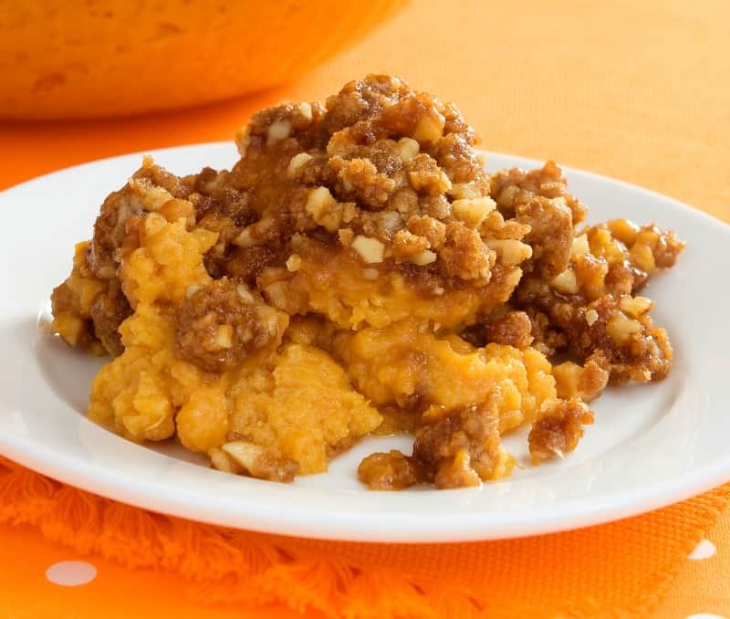 Praline Yams with Sugary Sam Sweet Potatoes for Thanksgiving