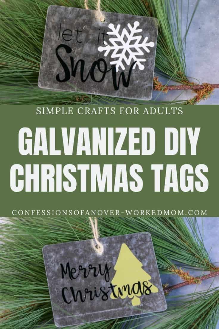 Looking for a DIY Christmas gift tags idea? Learn how to make your own gift tags that double as DIY personalized Christmas ornaments.