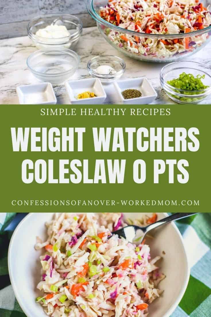Weight Watchers Coleslaw Recipe With Greek Yogurt