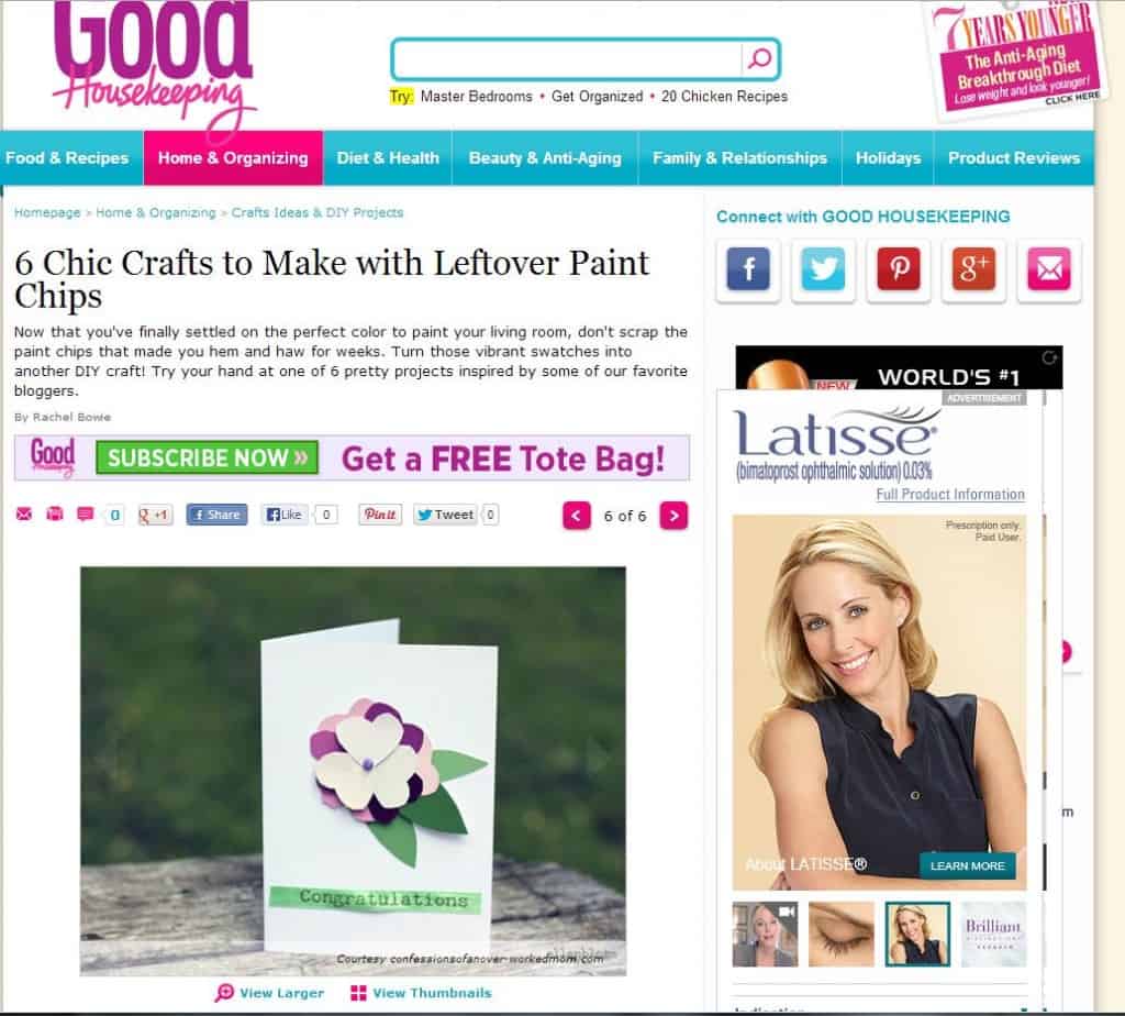 Featured on GoodHousekeeping.com