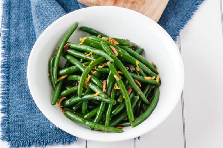 Blue Lake Green Beans Recipe With Orange & Almonds