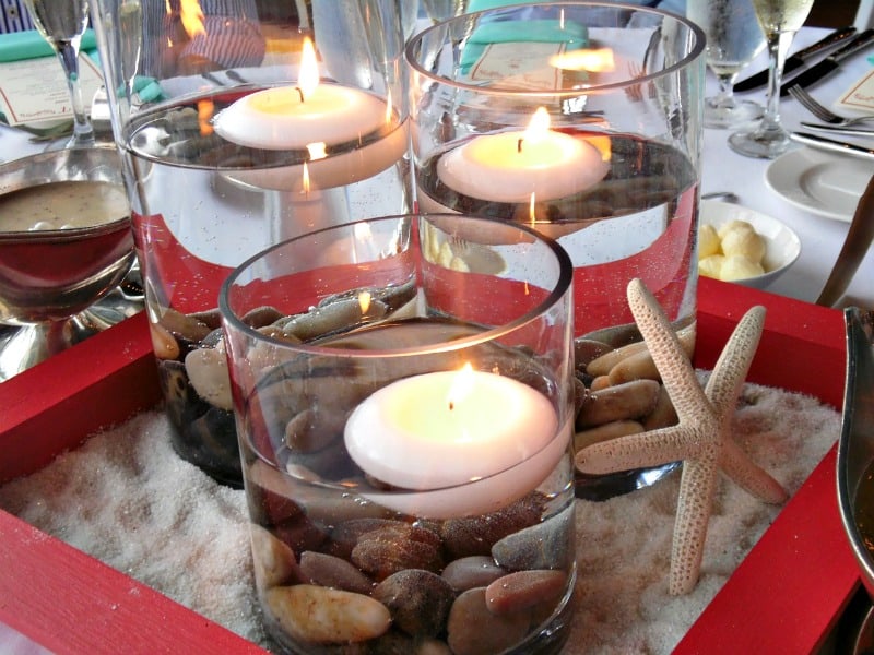 floating candle decorations