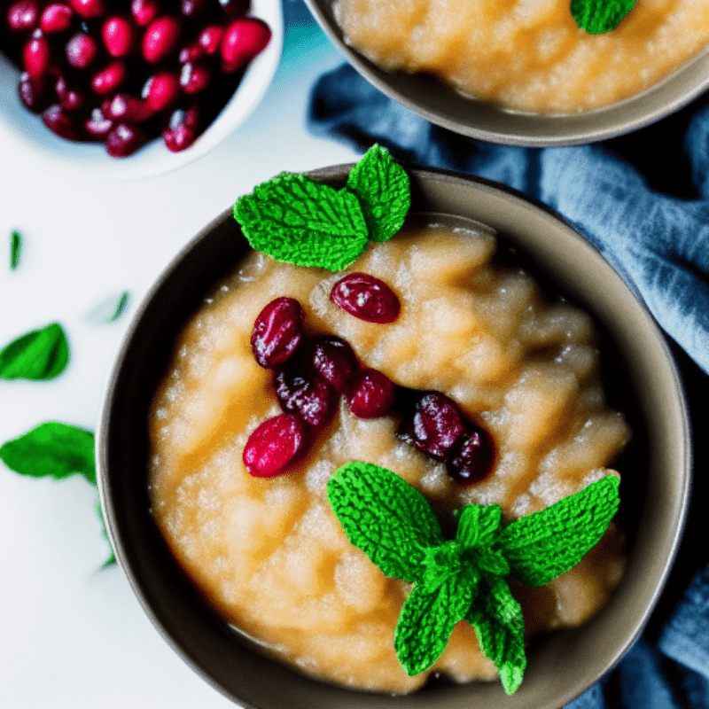 This delicious chunky applesauce recipe is super easy to make, and it's also a great way to use up any apples you have that are starting to look a little bit too wrinkly to eat as is.