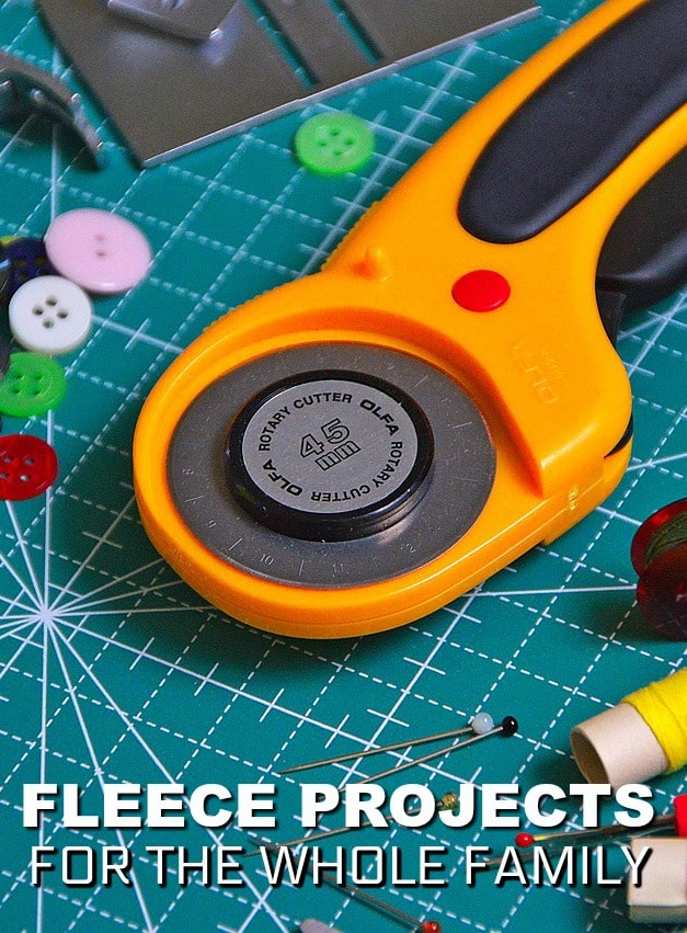 Simple Fleece Sewing Projects for the Whole Family