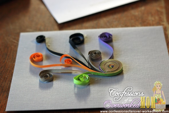 Thanksgiving quilling project