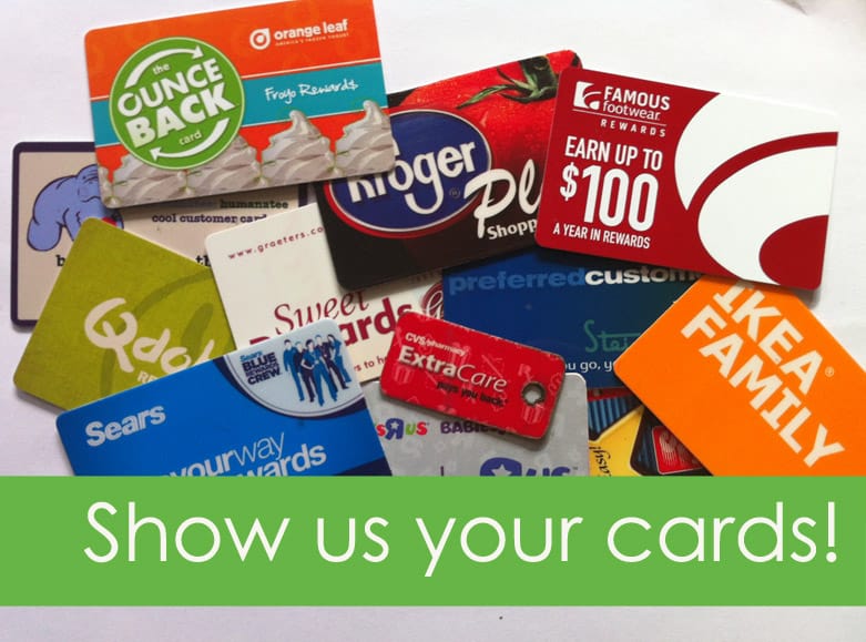 Saving money with store loyalty cards