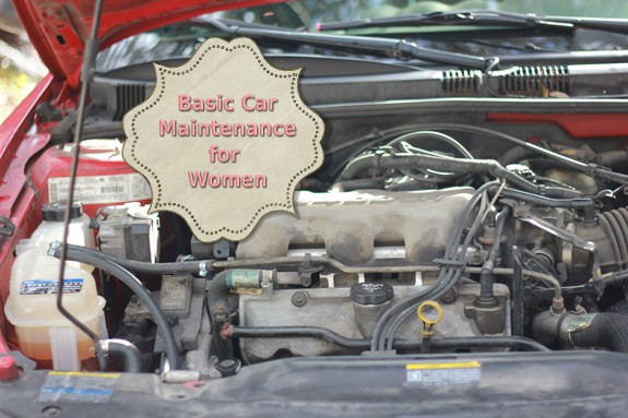Basic car maintenance for women