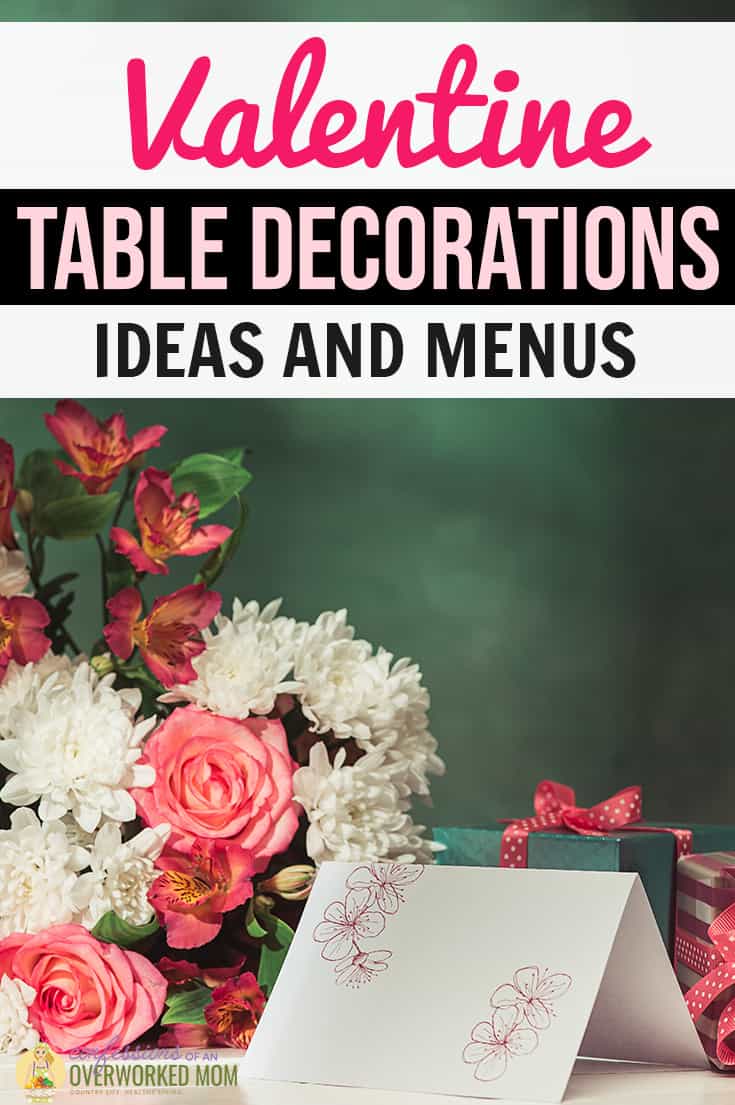 Valentine table decorations ideas don't have to be time-consuming. Try these easy romantic table setting ideas today and see.