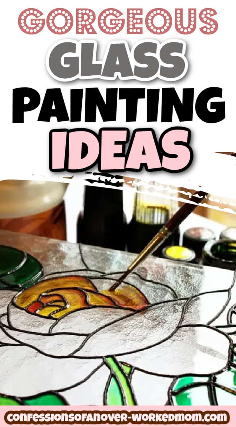 Check out these easy glass painting ideas. Learn how you can create some of these glass jar painting ideas easily with this secret tool.