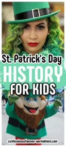 St Patricks Day History for Elementary Students and Younger Children
