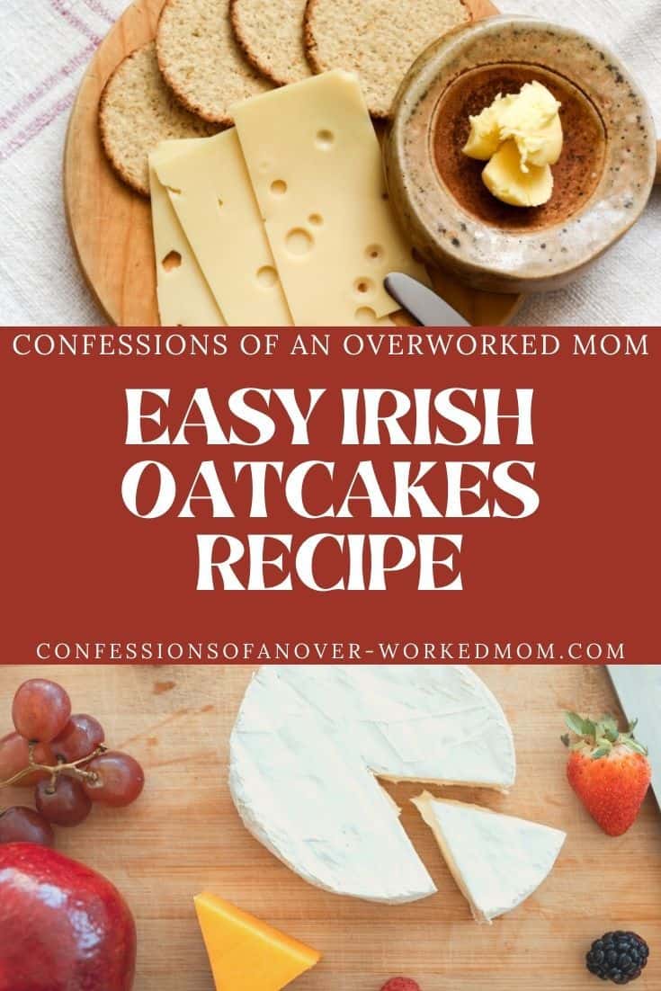Looking for an Irish Oatcakes recipe? If you want a breakfast oatcakes recipe, try these Irish oat crackers topped with jam or cheese.