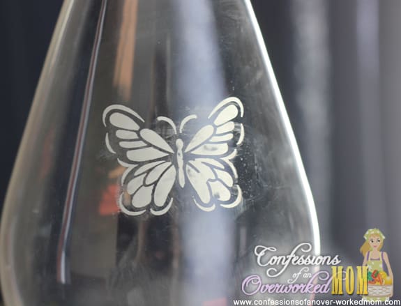 Spring Decorating Tips Glass Etching