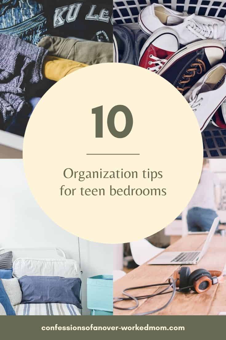 Home Organization Tips For Teens and Young Adults #organizing #decluttering #teenbedrooms #declutteringtips #closettips