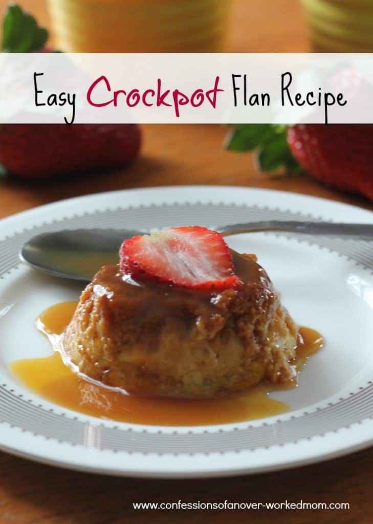 Crockpot Flan is a delicious dessert that can be made in your slow cooker. Try this slow cooker caramel flan today for a decadent dessert.