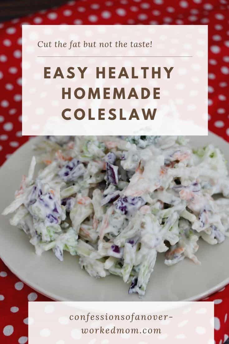 Homemade Coleslaw Recipe That's Very Easy to Make #coleslawrecipe #healthyrecipe #summerrecipe #cabbagerecipe