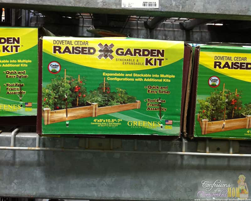 Container gardening raised beds