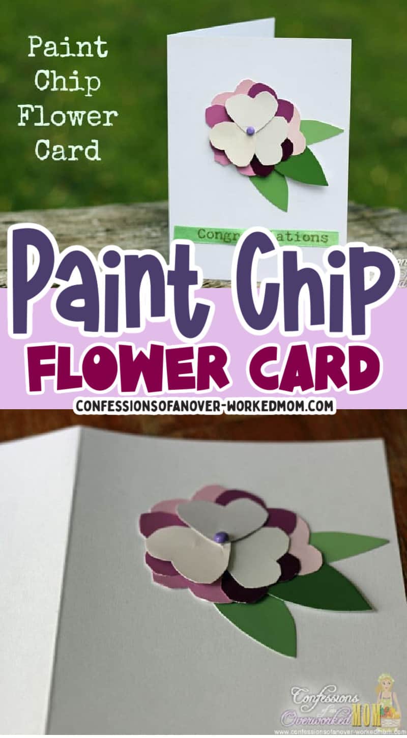 Paint chip crafts are a great way to get creative without spending extra money on craft supplies. My craft supply budget is limited, and while I love to create new things, I don't want to run to the craft store every few days for more supplies.  