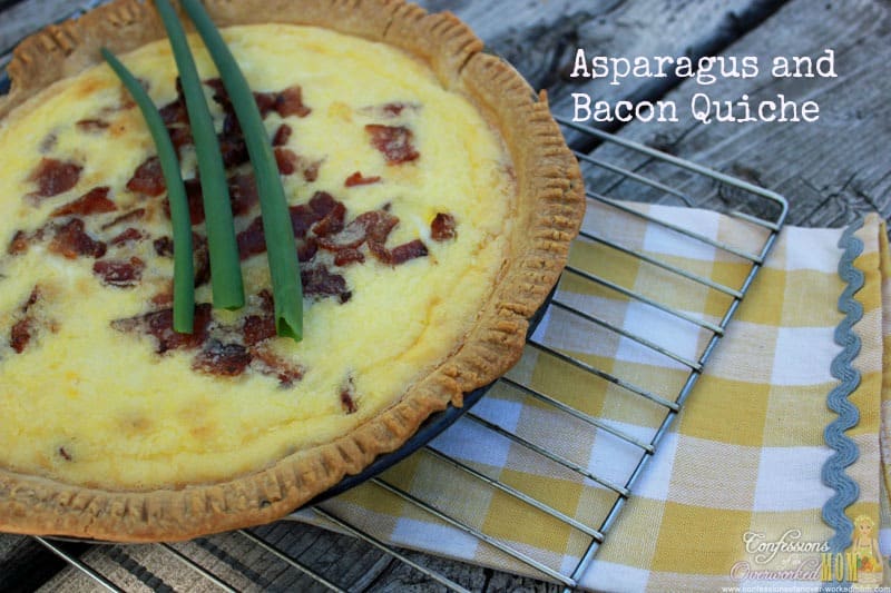 Asparagus and Bacon quiche recipe