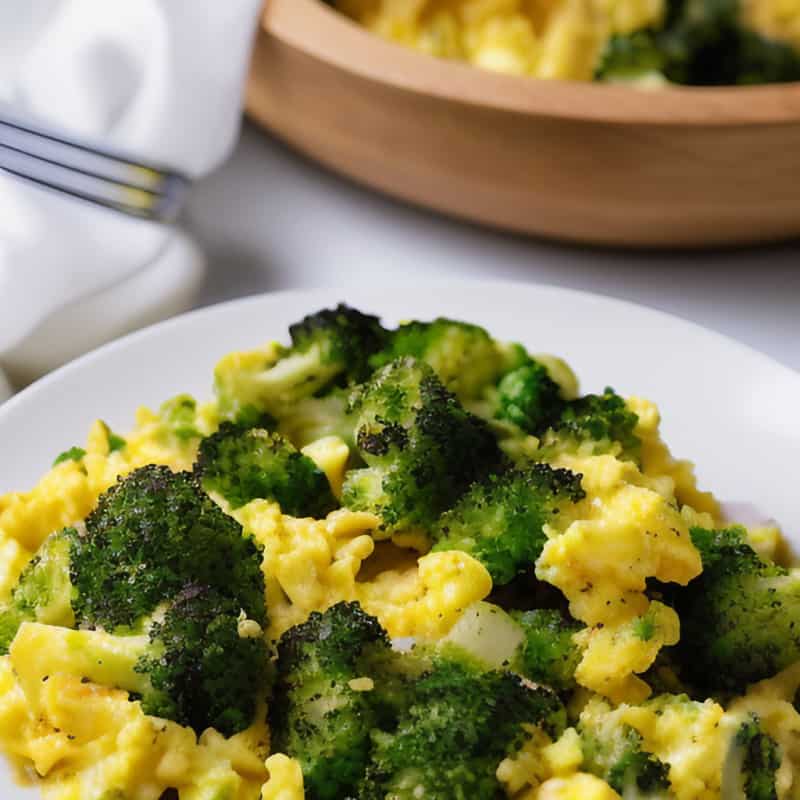 If you're looking for a frugal dinner idea, make a batch of Cheesy Broccoli and Potato Scramble. Try one of my favorite scrambled eggs recipes.