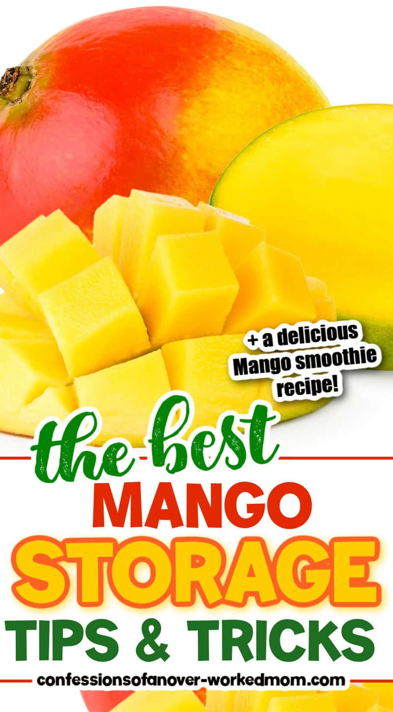 Check out these mango storage tips and try my favorite mango smoothie recipe today. It’s a deliciously refreshing fresh mango smoothie.