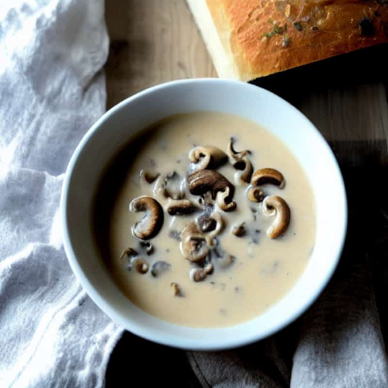 Homemade cream of mushroom soup is another basic that is very simple for you to make yourself.  Make a batch of my DIY cream of mushroom soup today.