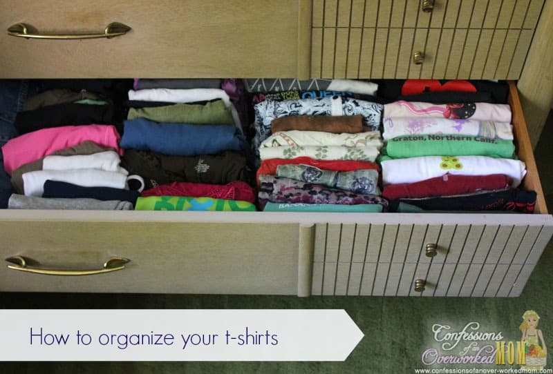 organizing drawers