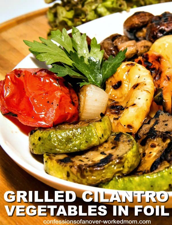 Grilled Cilantro Vegetables in Foil Recipe
