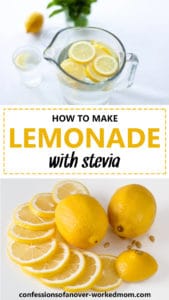 How To Make Lemonade With Stevia For A Delicious Summer Drink