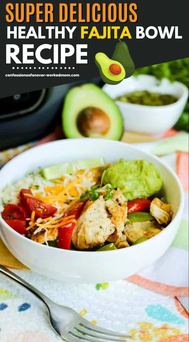 This healthy fajita bowl is a variation on the chicken fajita recipe Old El Paso shared years ago with a few special tweaks. Try it today.