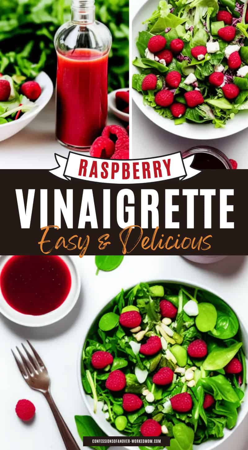 Do you know how to make your own salad dressing? In the summer, we eat a lot of salads. This healthy raspberry vinaigrette recipe is one of my favorites.