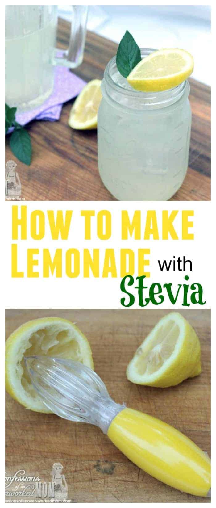 How to make lemonade with stevia