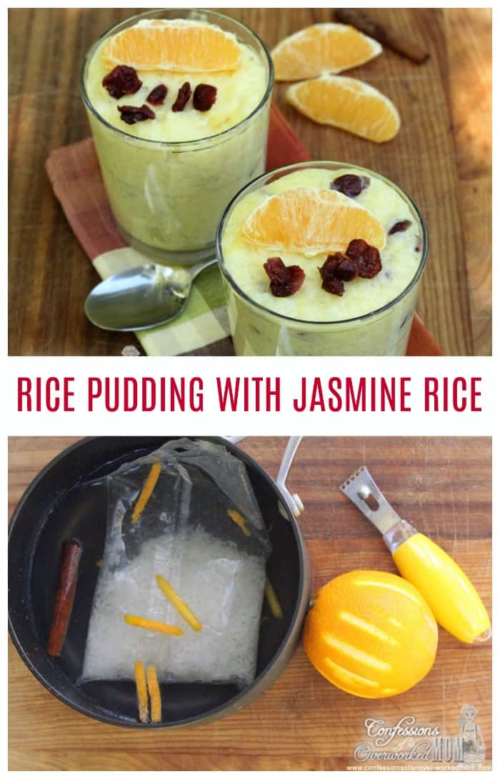 Rice Pudding with Jasmine Rice