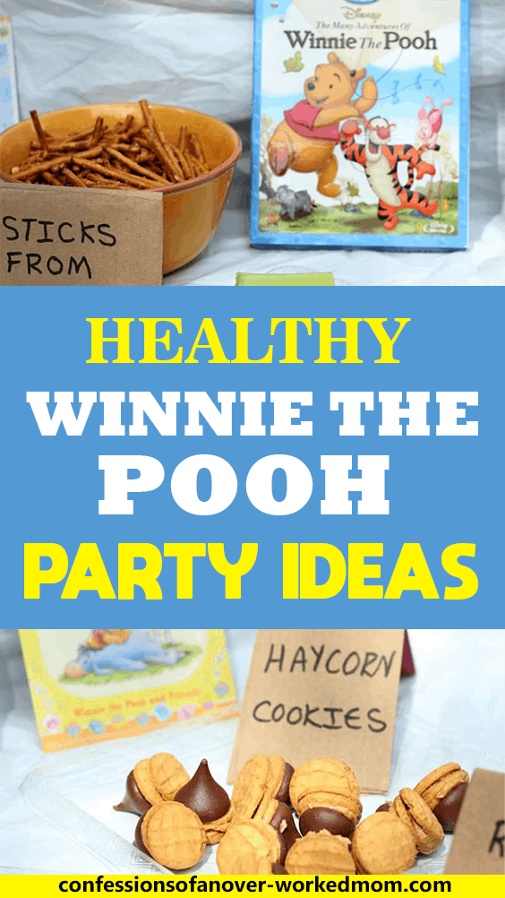 Healthy Party Ideas for a Winnie the Pooh Party #WinnieThePooh