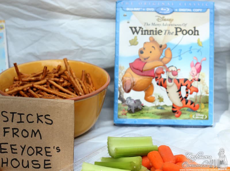 Healthy party ideas for a Winnie the Pooh Party