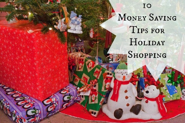 money saving tips for holiday shopping