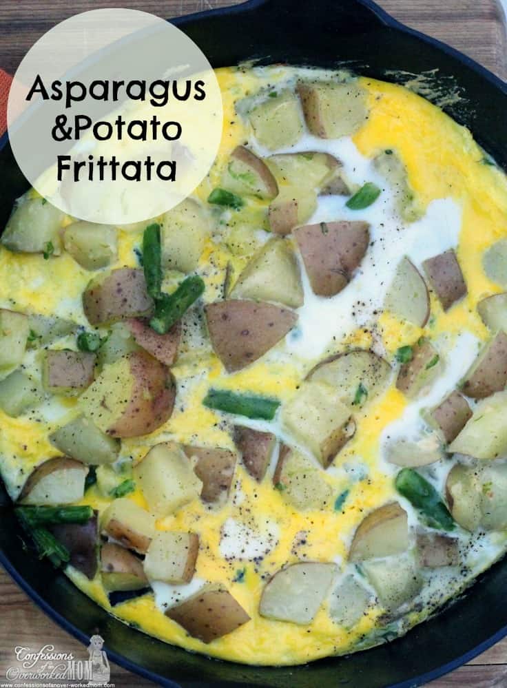 Easy Spring Frittata Recipe: Asparagus and Potato Frittata